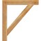 Ekena Millwork Traditional Block Rough Sawn Bracket, Western Red Cedar, 4"W x 32"D x 36"H BKT04X32X36TRA05RWR - alternate 3